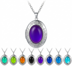 Collar de Ovalo que Cambia de Color con Tus Emociones